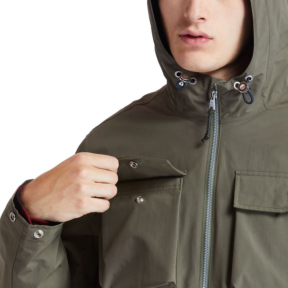 Timberland Mens Jackets Mount Redington Field - Olive - India OR6583912